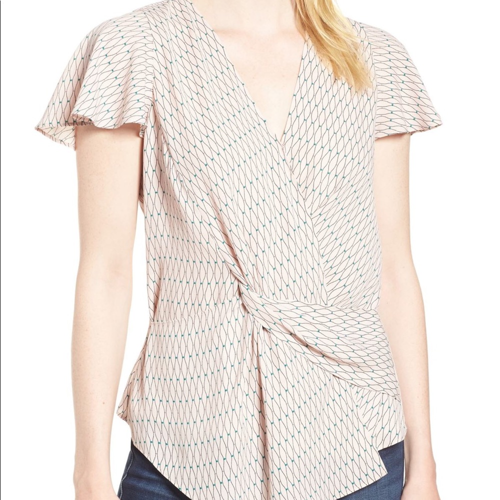 NWOT Trouvé Front Blouse